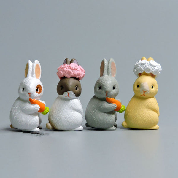 Home decor: lovely little rabbits