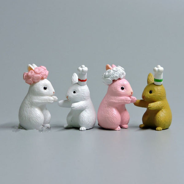 Home decor: lovely little rabbits