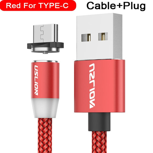 Magnetic Micro USB Cable With Lightning Fast Charging And Magnet For Mobile Phones