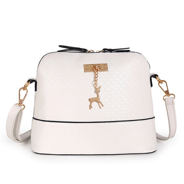 Female shoulder bag: deer purse pendant girl bags