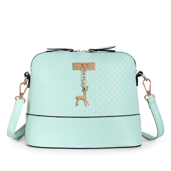 Female shoulder bag: deer purse pendant girl bags