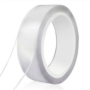 1M/2M/3M/5M Nano magic Tape Double Sided Tape Transparent NoTrace Reusable Waterproof Adhesive Tape Cleanable Home gekkotape